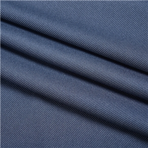 Polyester cotton-like spandex twill